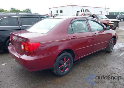 2004 Toyota Corolla Ce из США, поврежденный, VIN 1NXBR32E84Z197681